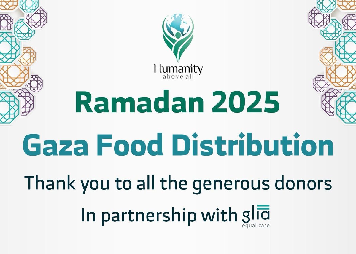 Humanity Above All food distribution in Gaza